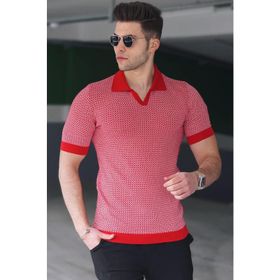 Madmext 5077 Kırmızı Erkek T-shirt