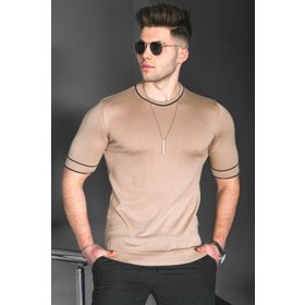 Madmext 5080 Hardal Erkek T-shirt