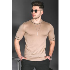 Madmext 5080 Hardal Erkek T-shirt