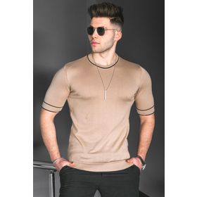 Madmext 5080 Hardal Erkek T-shirt