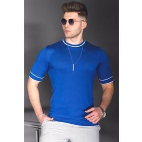 Madmext 5080 Saks Erkek T-shirt