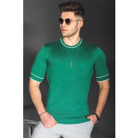Madmext 5080 Yeşil Erkek T-shirt