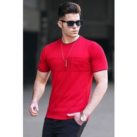Madmext 5089 Kırmızı Erkek T-shirt