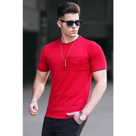 Madmext 5089 Kırmızı Erkek T-shirt