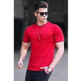 Madmext 5089 Kırmızı Erkek T-shirt