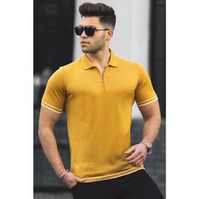 Madmext 5090 Hardal Erkek T-shirt