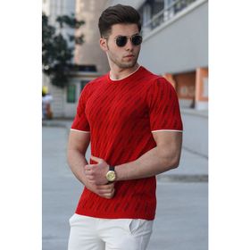 Madmext 5119 Kırmızı Erkek T-shirt