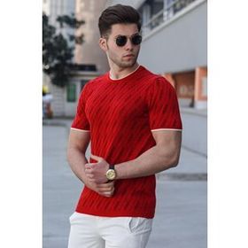 Madmext 5119 Kırmızı Erkek T-shirt