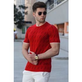 Madmext 5119 Kırmızı Erkek T-shirt