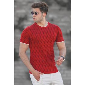 Madmext 5119 Kırmızı Erkek T-shirt