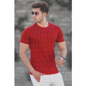 Madmext 5119 Kırmızı Erkek T-shirt