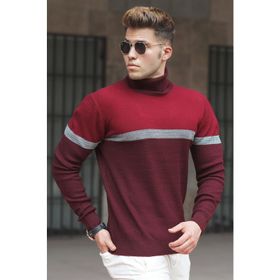 Madmext 5149 Bordo Erkek Kazak