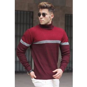 Madmext 5149 Bordo Erkek Kazak