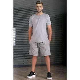 Madmext 5213 Gri Erkek Şort