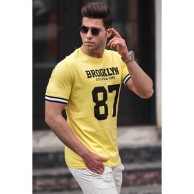 Madmext 5230 Sarı Erkek T-shirt