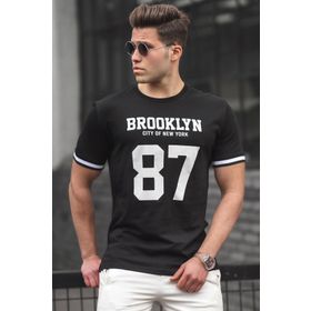 Madmext 5230 Siyah Erkek Tişört