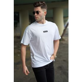 Madmext 5231 Beyaz T-Shirt