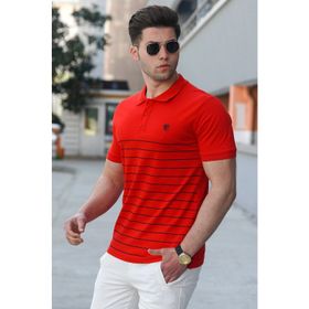 Madmext 5238 Kırmızı Erkek T-shirt