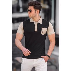 Madmext 5246 Siyah Erkek Tişört