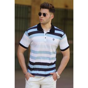Madmext 5279 Gri Polo Yaka Erkek Tişört