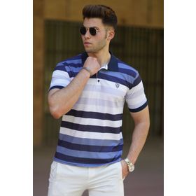Madmext 5279 Siyah Polo Yaka Erkek Tişört