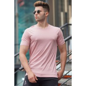 Madmext 5281 Pudra Erkek T-Shirt