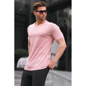 Madmext 5281 Pudra Erkek T-Shirt