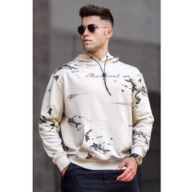 Madmext 5291 Bej Erkek Sweatshirt
