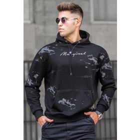 Madmext 5291 Siyah Erkek Sweatshirt