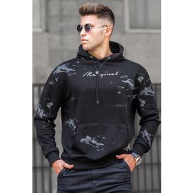 Madmext 5291 Siyah Erkek Sweatshirt