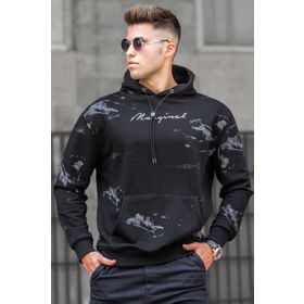 Madmext 5291 Siyah Erkek Sweatshirt