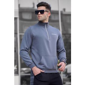 Madmext 5300 Füme Erkek Sweatshirt