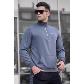 Madmext 5300 Füme Erkek Sweatshirt