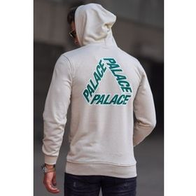 Madmext 5303 Bej Baskılı Erkek Sweatshirt