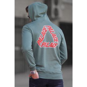 Madmext 5303 Haki Baskılı Erkek Sweatshirt