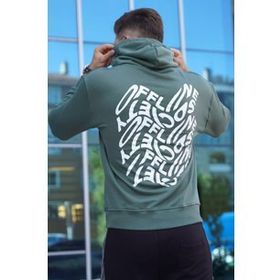 Madmext 5314 Haki Erkek Sweatshirt