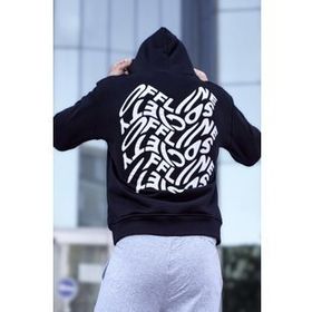 Madmext 5314 Siyah Erkek Sweatshirt