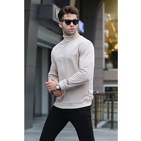 Madmext 5317 Bej Erkek Kazak