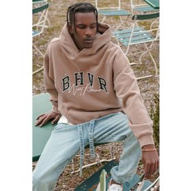 Madmext 5326 Bej Erkek Sweatshirt