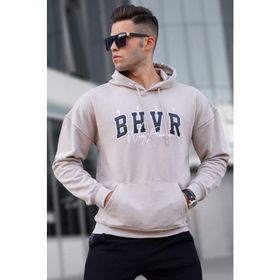 Madmext 5326 Bej Erkek Sweatshirt