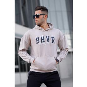 Madmext 5326 Bej Erkek Sweatshirt