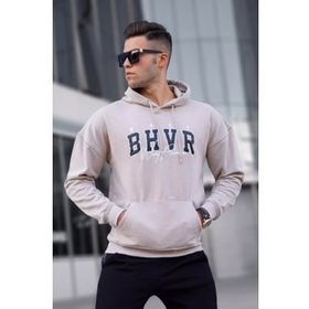 Madmext 5326 Bej Erkek Sweatshirt