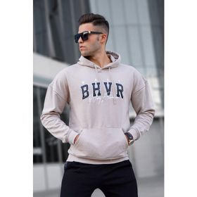 Madmext 5326 Bej Erkek Sweatshirt