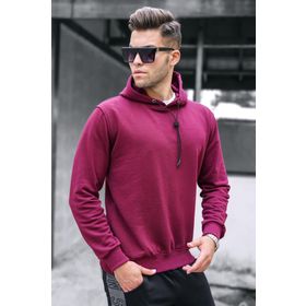 Madmext 5334 Bordo Erkek Sweatshirt
