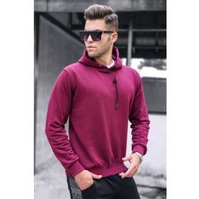 Madmext 5334 Bordo Erkek Sweatshirt
