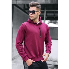 Madmext 5334 Bordo Erkek Sweatshirt