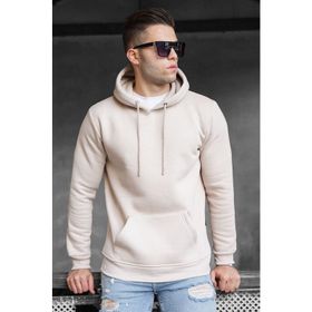 Madmext 5339 Bej Erkek Sweatshirt