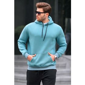 Madmext 5339 Mavi Erkek Sweatshirt
