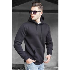 Madmext 5339 Siyah Erkek Sweatshirt