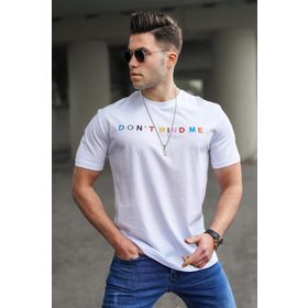 Madmext 5363 Erkek Bej T-shirt